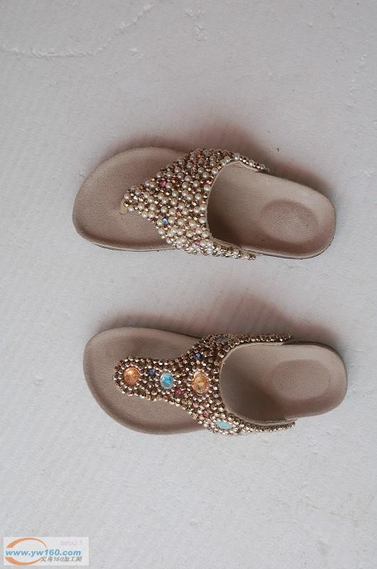 吴利花业  长期承接手工串珠鞋花 吴利花业  长期承接手工串珠鞋花