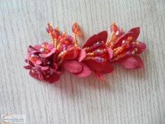 吴利花业  长期承接手工串珠鞋花 吴利花业  长期承接手工串珠鞋花