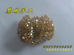 承接各种手工串珠有500工人