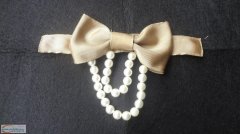 本厂常年承接弯针、编织、面料胸花、饰花、项链、串珠串片、蝴蝶