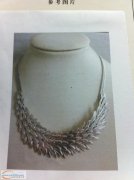 下骆宅三款项链铅合金外发翻砂