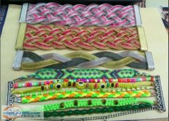 寻找专业做编织手链的加工厂 如图