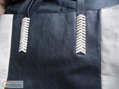 箱包手提麻花编织手工外发