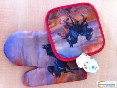 【发外地】东阳40万微波炉手套外发加工-材料已经准备好