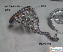 合金爪链成品的单子外发