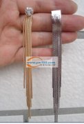 寻找专业镀这种流苏耳环的电镀厂