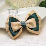 手工折蝴蝶结。发义乌周边