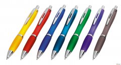 塑料笔上面印logo加工外发