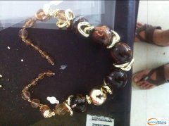 项链手工活外发 如图