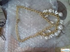 手工弯针组装项链外发