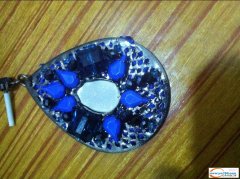 耳环缝珠子外发 如图