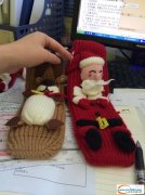 7万副针织袜子外放找加工厂