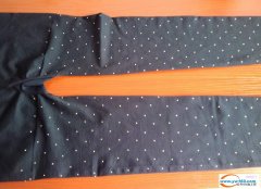 义亭大量九分裤烫钻外发加工