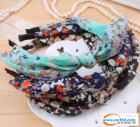 布艺发箍加工 绕布带 打胶抢