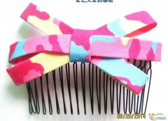 蝴蝶结打胶枪的手工活外发加工