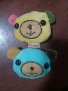 卡通头外发塞棉花，平车踩耳朵，打胶枪,手缝