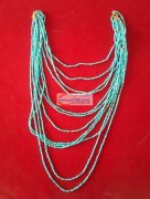 手工穿米珠成品的单子外发