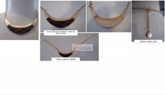 合金项链成品的单子外发