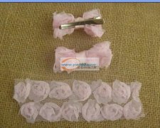 布艺花针缝外发加工 如图