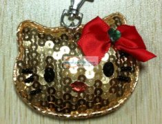 大量手工缝珠外发加工 样品如图