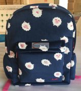 天鹅绒材料双肩包订单外发 如图