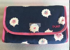 天鹅绒材料双肩包订单外发 如图