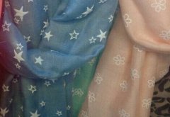 福田市场寻做如图发泡型的围巾印花工厂