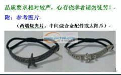 廿三里20款金属链条发带烧焊外发加工 如图