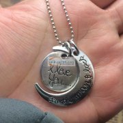 找人做手工，类似挂圈一样的饰品-项链