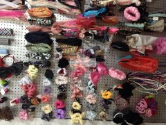 承接布艺头饰的成品单子