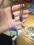 手头多款饰品需要加工，头扣打胶枪，手表链编织，