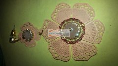 耳环粘胶手工活外发 如图