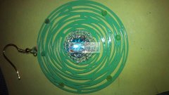 耳环粘胶手工活外发 如图