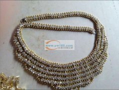 荷叶塘有2000多条饰品项链烧焊外发加工，如图