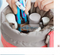 2000圆桶化妆包加工