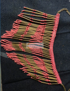 串珠+编织的手工活外发 如图