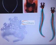 寻专业做圣诞头饰的加工厂 如图