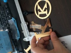 塑料产品电镀，直径5.5厘米，十五万的量。