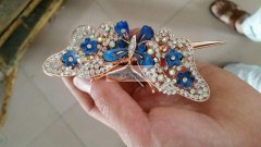 这两款头饰点钻外发加工  如图