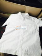 有6万件校服外发，样品如图