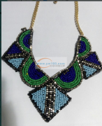 本地外地均可--针线缝米珠的手工活外发 如图