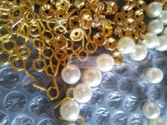 找能半孔珍珠上羊眼的加工厂