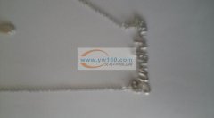 如图 微镶饰品项链外发