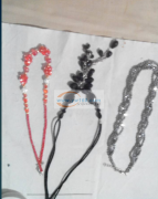 简单的项链 手链串珠外发 如图