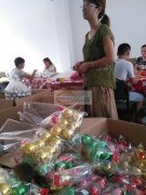 650万圣诞球手工活外发加工