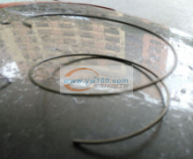 长期有磨这种钢丝圈外发（磨两个头）如图