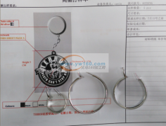 寻义乌专业做铁丝 铁皮耳环圈的工厂 如图