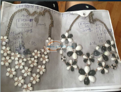 国际商贸城有饰品成品单子外发 如图