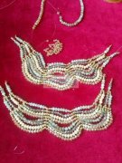 机场路承接手工活挂圈弯针穿珠，仿真花