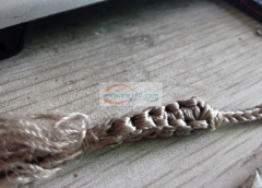 我们的客人需要手工编织绳编织的穗子，看图片